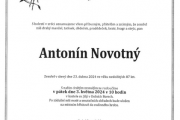 Zemřel pan Antonín Novotný